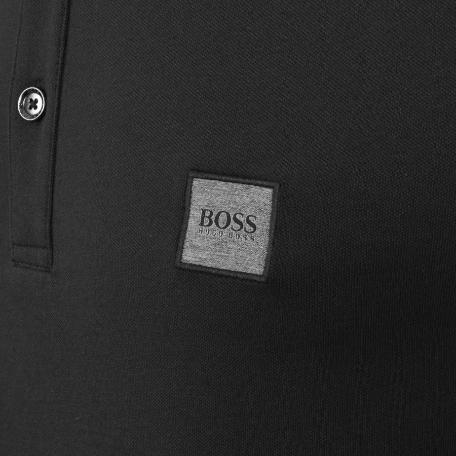 Alternative Image for ProductBOSS Long Sleeved Polo T Shirt Black3